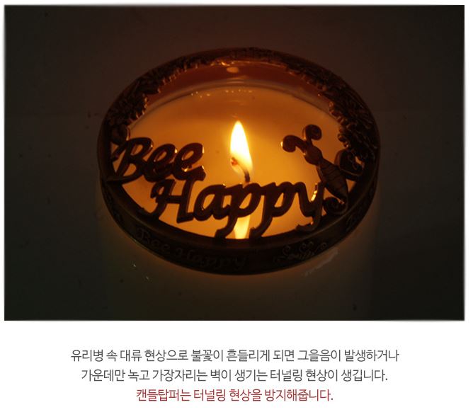 Be Happy Candle Topper (Candle Topper) Suitable for - Atelier Detail View 1
