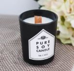 Candle Container) Black Round 5oz 140ml (Glossy - Atelier Detail View 1