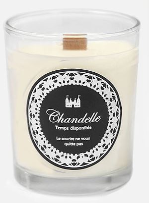 Candle Container) Transparent Under Rock (9oz 250ml - Atelier Detail View 2