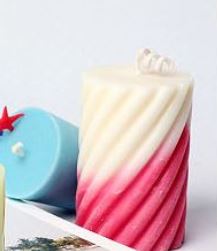 Spiral Pillar (Dia 5cm X H 7.6cm) - Atelier Detail View 1