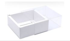 Tablet 1 Perfume Box - (Small) (White / Black) -5 pcs - Sydney Byulnimassi Artisan Craft Supplies