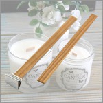 Wood Wick M-4Ppcs / 12pcs [Woodwick] [with Tab - Sydney Byulnimassi Artisan Craft Supplies