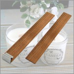Wood Wick XXL - 4pcs / 12pcs with Tabs - Sydney Byulnimassi Artisan Craft Supplies