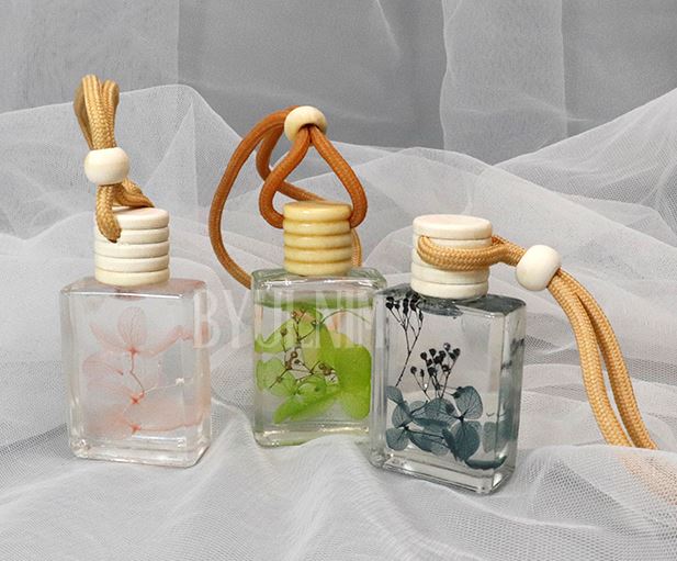 Car Diffuser Empty Container (Wood Long Square) 15ml~ - Sydney Byulnimassi Artisan Craft Supplies