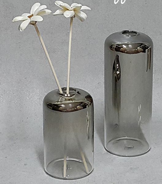 Diffuser Container - Slim Mirror Silver 200ml - Atelier Detail View 1