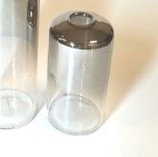 Diffuser Container - Slim Mirror Silver 200ml - Sydney Byulnimassi Artisan Craft Supplies