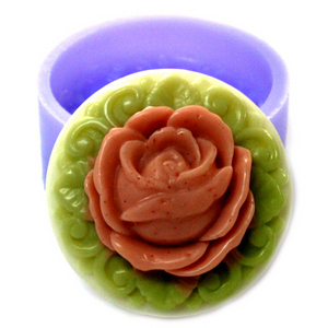 Single Round Rose No. 2 (MC003) - Sydney Byulnimassi Artisan Craft Supplies