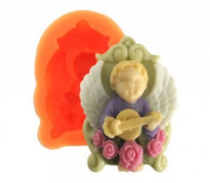 Guitar Striking Baby Angels (MC122) - Sydney Byulnimassi Artisan Craft Supplies