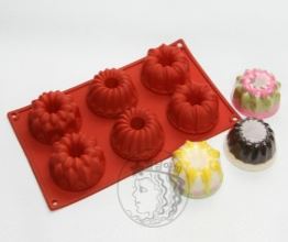Muffin 3 Types - 6 Cavities (MC198) - Atelier Detail View 1