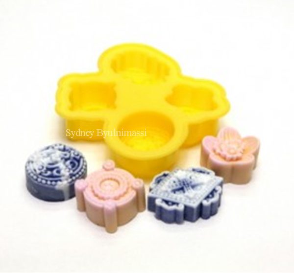 Luxury Antique No. 2 - 4 Cavities (MC243) - Sydney Byulnimassi Artisan Craft Supplies