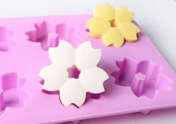 Cherry Blossom - 6 Cavities (MC306) - Sydney Byulnimassi Artisan Craft Supplies