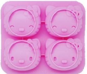 Cutie Cat - 4 Cavities (MC306) - Sydney Byulnimassi Artisan Craft Supplies