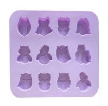 Owl - 12 Cavities (MC307) - Sydney Byulnimassi Artisan Craft Supplies