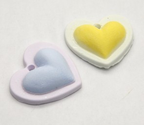 Double Heart for Necklace - 1 Cavity (MH202) - Atelier Detail View 1