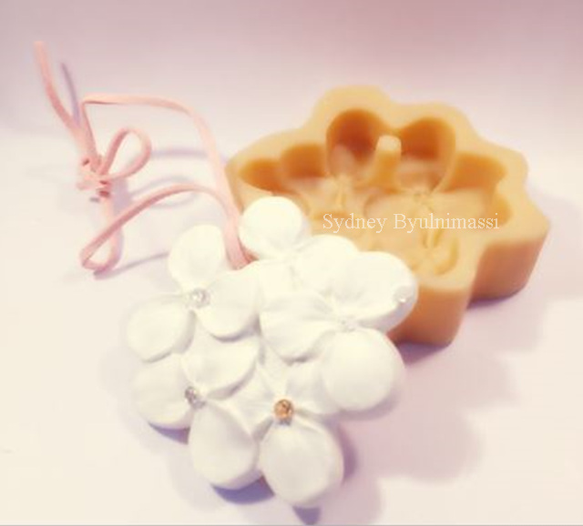 Hydrangea - 1 Cavity (MH332) - Sydney Byulnimassi Artisan Craft Supplies