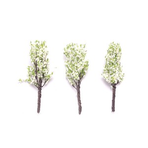 Miniature SY006 - Green Flower Tree 1pc - Atelier Detail View 1
