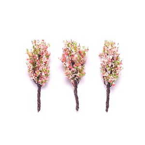 Miniature SY007 - Pink Flower Tree 1pc - Atelier Detail View 1