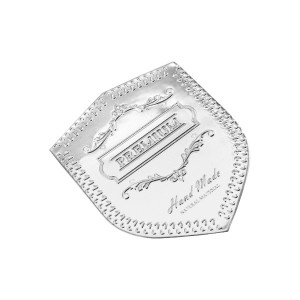 Premium Metal Label Sticker(Silver) - Sydney Byulnimassi Artisan Craft Supplies
