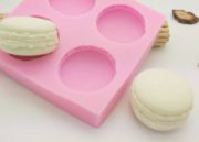 Silicone Handmade Mould- Half Macaron (4-Cavity) - Sydney Byulnimassi Artisan Craft Supplies