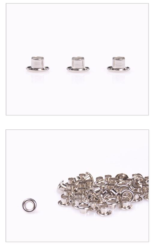 Silver - Eyelet No. 3 (for Four Tablets) 20 Pieces - Atelier Detail View 1