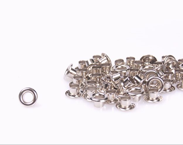 Silver - Eyelet No. 3 (for Four Tablets) 20 Pieces - Atelier Detail View 2