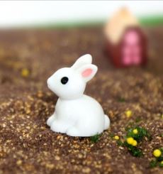 (Miniature) Moon Rabbit 2P / Set - Sydney Byulnimassi Artisan Craft Supplies