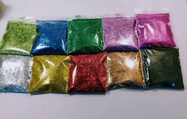Glitter 10g Color Selection - Sydney Byulnimassi Artisan Craft Supplies