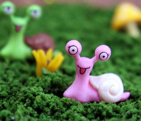 (Miniature) Snail 2P / Set - Sydney Byulnimassi Artisan Craft Supplies