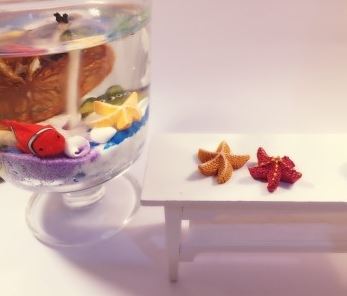 Candle Accessories) Mini Starfish (Red + Orange 2p - Atelier Detail View 1