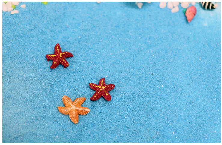 Candle Accessories) Mini Starfish (Red + Orange 2p - Atelier Detail View 2