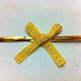 Ribbon Tie -Stitch(Green/Yellow Selection1 )/Set - Atelier Detail View 1