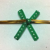 Ribbon Tie -Stitch(Green/Yellow Selection1 )/Set - Atelier Detail View 2
