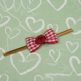 Ribbon Tie (Plaid) Red / Blue Selection 1 / Set - Atelier Detail View 2