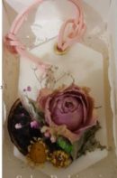 Custom Order FOD8 - Flower Arrangement Wax Tablet with - Atelier Detail View 2