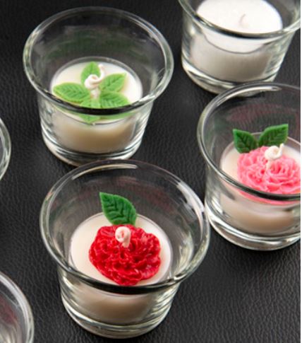Glass Container for Portable - Candle Candlestick - Atelier Detail View 2